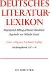 Buchcover Deutsches Literatur-Lexikon / F – M