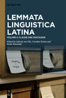 Buchcover Lemmata Linguistica Latina / Clause and Discourse