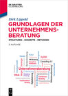 Buchcover Grundlagen der Unternehmensberatung