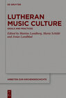 Buchcover Lutheran Music Culture
