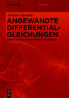 Buchcover Adriano Oprandi: Angewandte Differentialgleichungen / Kinetik, Biomathematische Modelle