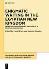 Buchcover Revealing, transforming, and display in Egyptian hieroglyphs