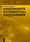 Buchcover Adriano Oprandi: Angewandte Differentialgleichungen / Baudynamik