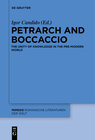 Buchcover Petrarch and Boccaccio