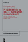 Buchcover Philosophie in Rom – Römische Philosophie?