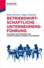 Buchcover Betriebswirtschaftliche Unternehmensführung