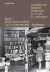 Buchcover Geschichte des deutschen Buchhandels im 19. und 20. Jahrhundert. Drittes Reich / Verleger, Buchhändler und Antiquare aus