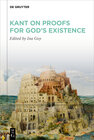 Buchcover Kant on Proofs for God’s Existence