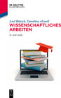 Buchcover Wissenschaftliches Arbeiten