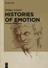 Buchcover Histories of Emotion