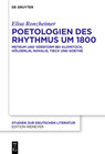 Buchcover Poetologien des Rhythmus um 1800