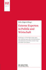 Buchcover Externe Experten in Politik und Wirtschaft