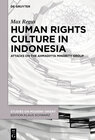 Buchcover Human Rights Culture in Indonesia