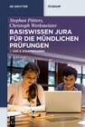 Buchcover Basiswissen Jura für die mündlichen Prüfungen