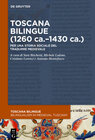 Buchcover Toscana bilingue (1260 ca.–1430 ca.)