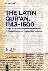 Buchcover The Latin Qur’an, 1143–1500
