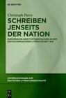 Buchcover Schreiben jenseits der Nation