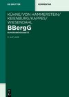 Buchcover BBergG Bundesberggesetz