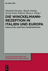 Buchcover Die Winckelmann-Rezeption in Italien und Europa