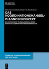 Buchcover Das Koordinationsmängel-Diagnosekonzept