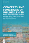 Buchcover Concepts and Functions of Philhellenism