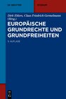 Buchcover Europäische Grundrechte und Grundfreiheiten