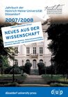 Buchcover Jahrbuch der Heinrich-Heine-Universität Düsseldorf 2007/2008
