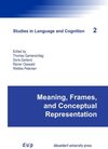 Buchcover Meaning, Frames, and Conceptual Representation