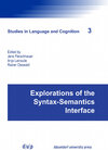 Buchcover Explorations of the Syntax-Semantics Interface