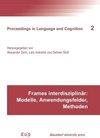 Buchcover Frames interdisziplinär: Modelle, Anwendungsfelder, Methoden