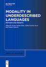 Buchcover Modality in Underdescribed Languages