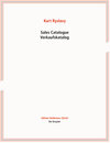 Buchcover Sales Catalogue / Verkaufskatalog