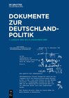 Buchcover Dokumente zur Deutschlandpolitik. 1. Oktober 1982 bis 1990 / 1. Januar 1985 bis 31.Dezember 1986