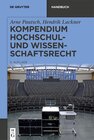 Buchcover Kompendium Hochschul- und Wissenschaftsrecht