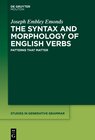 Buchcover The Syntax and Morphology of English Verbs