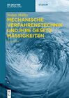 Buchcover Mechanische Verfahrenstechnik und ihre Gesetzmäßigkeiten