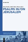Buchcover Psalms In/On Jerusalem