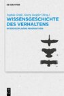 Buchcover Wissensgeschichte des Verhaltens