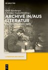 Buchcover Archive in/aus Literatur