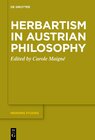 Buchcover Herbartism in Austrian Philosophy