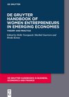 Buchcover De Gruyter Handbook of Women Entrepreneurs in Emerging Economies