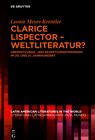Buchcover Clarice Lispector – Weltliteratur?