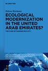 Buchcover Ecological Modernization in the United Arab Emirates?