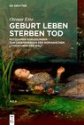 Buchcover Ottmar Ette: Aula / Geburt Leben Sterben Tod
