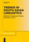Buchcover Trends in South Asian Linguistics