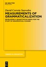 Buchcover Measurements of Grammaticalization