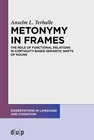 Buchcover Metonymy in Frames