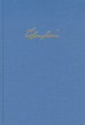 Buchcover Daniel Casper von Lohenstein: Sämtliche Werke – Historisch-kritische Ausgabe / Lyrik