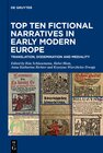 Buchcover Top Ten Fictional Narratives in Early Modern Europe