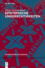 Buchcover Epistemische Ungerechtigkeiten